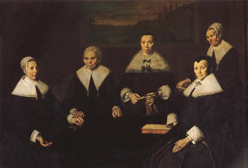 Frans Hals The women-s governing board for Haarlem workhouse china oil painting image